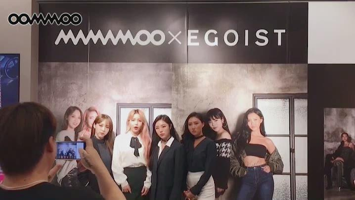 『MAMAMOO×109 POP UP STORE！』集合ショット♪